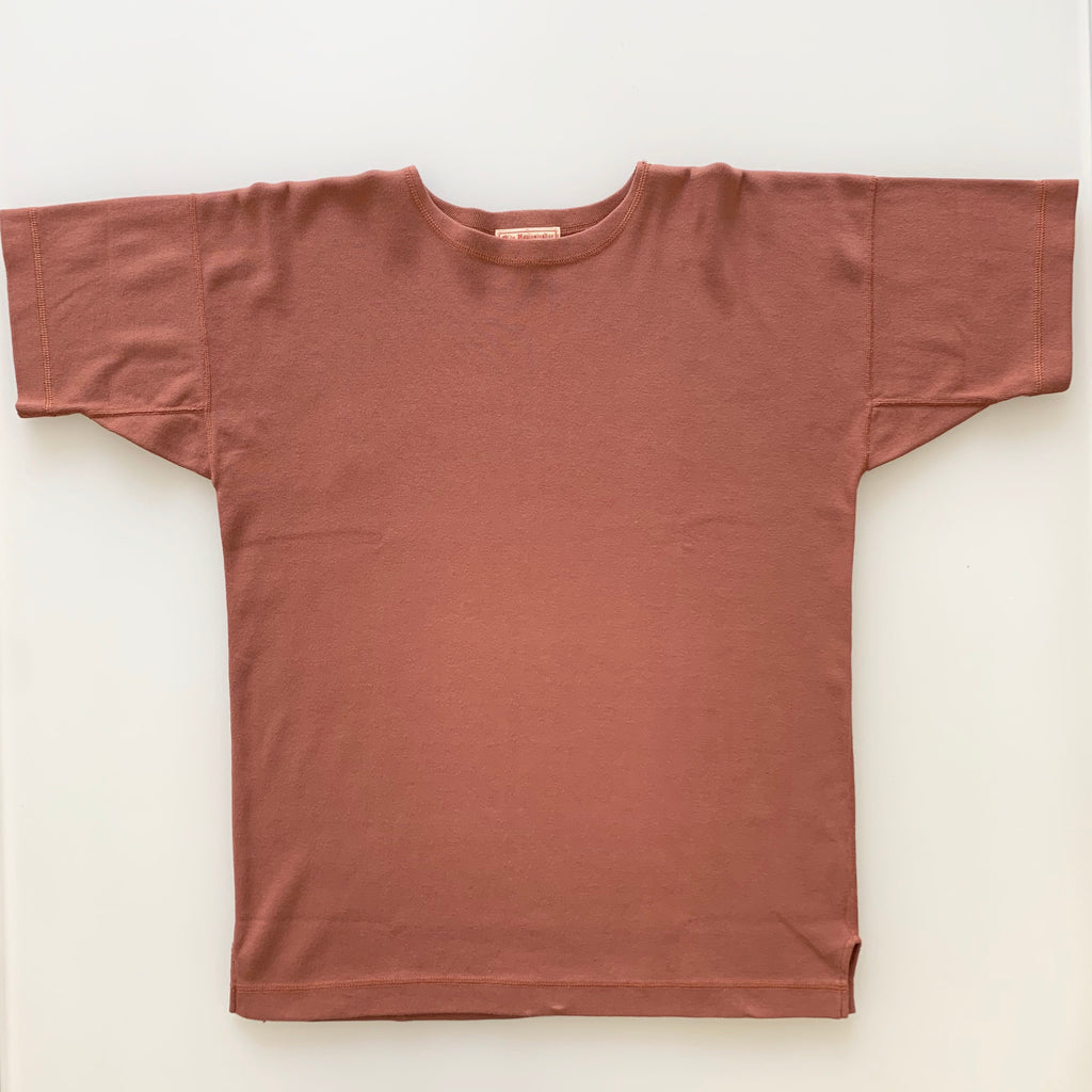 US007 Crew Neck Short Sleeve in Rosewood - Tempo