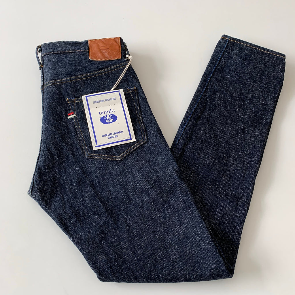 EHT - "Earth" High Tapered 18oz Greencast Selvedge Jeans - Tempo