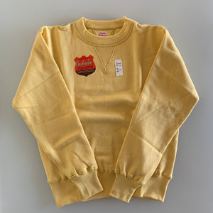 Tsuri-Ami Loopwheel Set-In-Sleeve Sweatshirt in Yellow