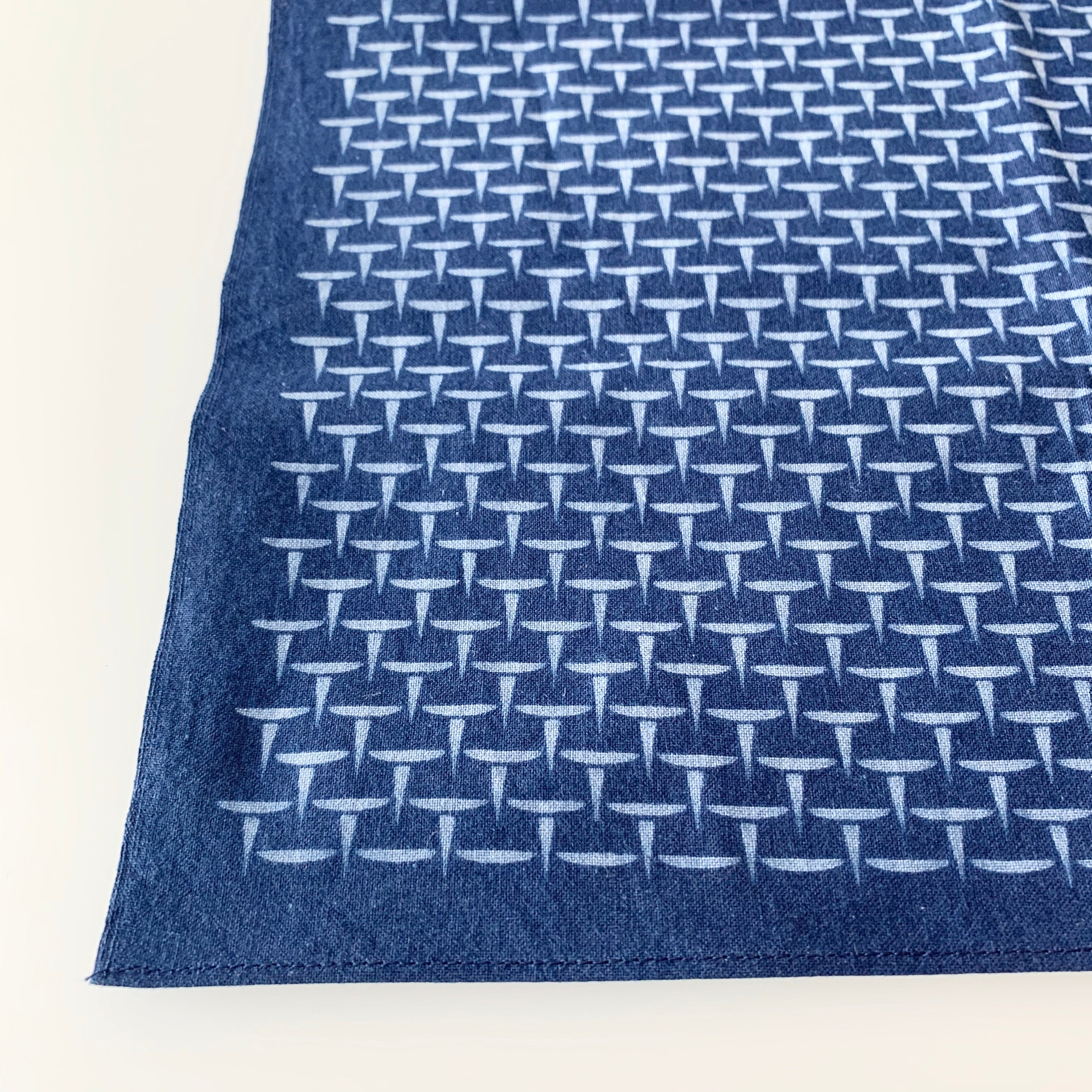 Furoshiki Ami - Sukumo Natural Indigo Hand-Dyed - Tempo
