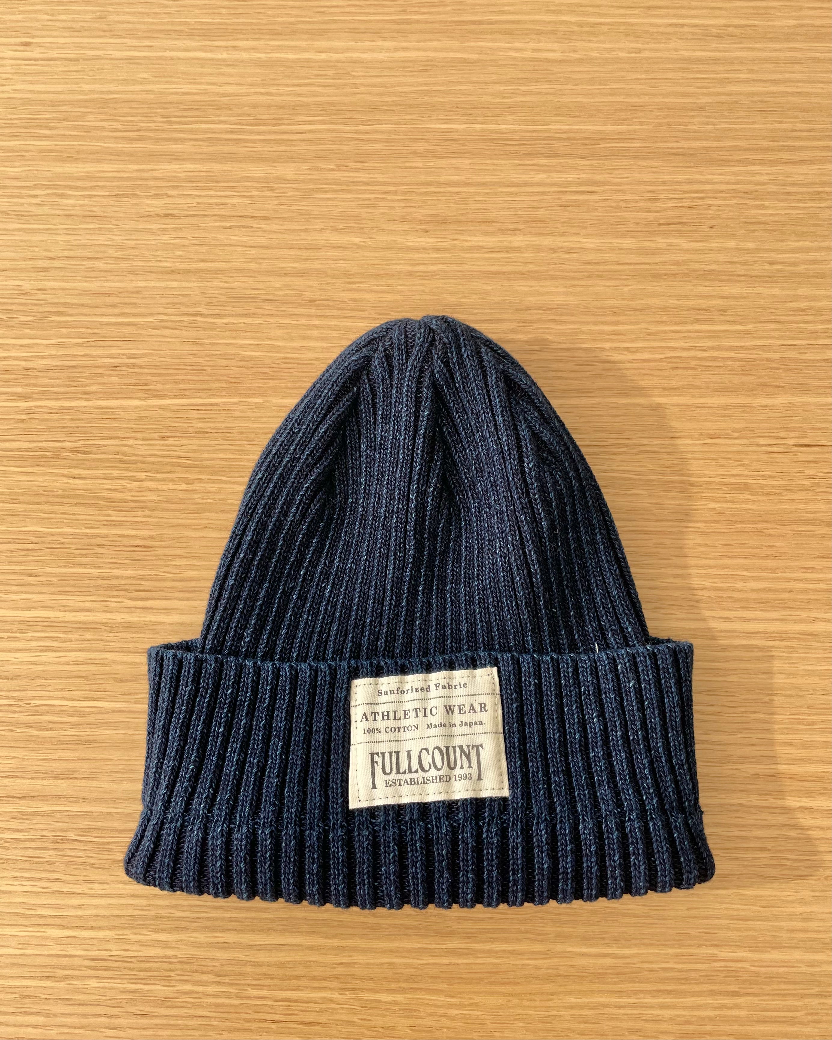 Indigo Rope-Dyed Ribbed Watch Cap - Tempo