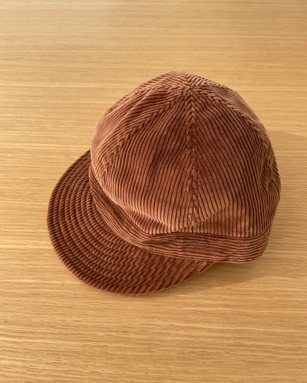 1940's Honey Caramel Cotton Corduroy Cap - Tempo