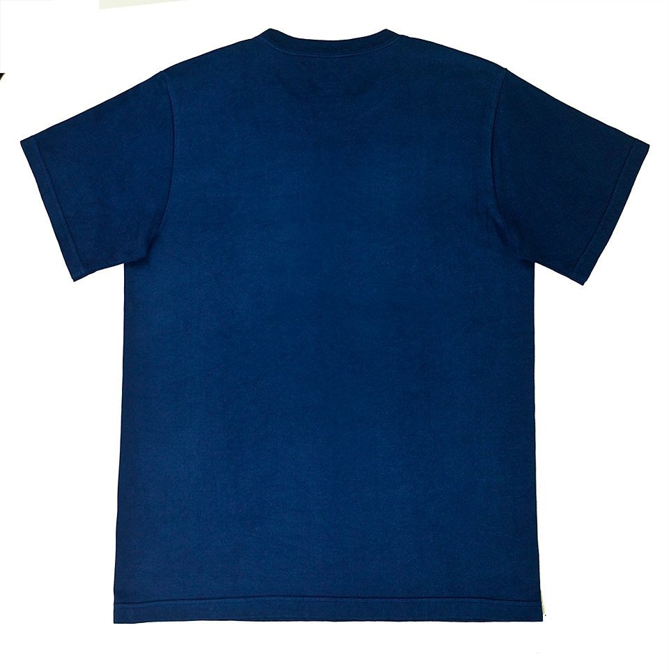 Tsuri-Ami Loopwheel T-Shirt II - Dark Indigo - Sukumo Natural Indigo Hand-Dyed - Tempo