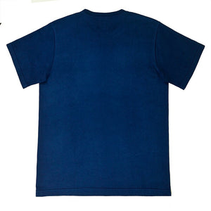Tsuri-Ami Loopwheel T-Shirt II - Dark Indigo - Sukumo Natural Indigo teint à la main 