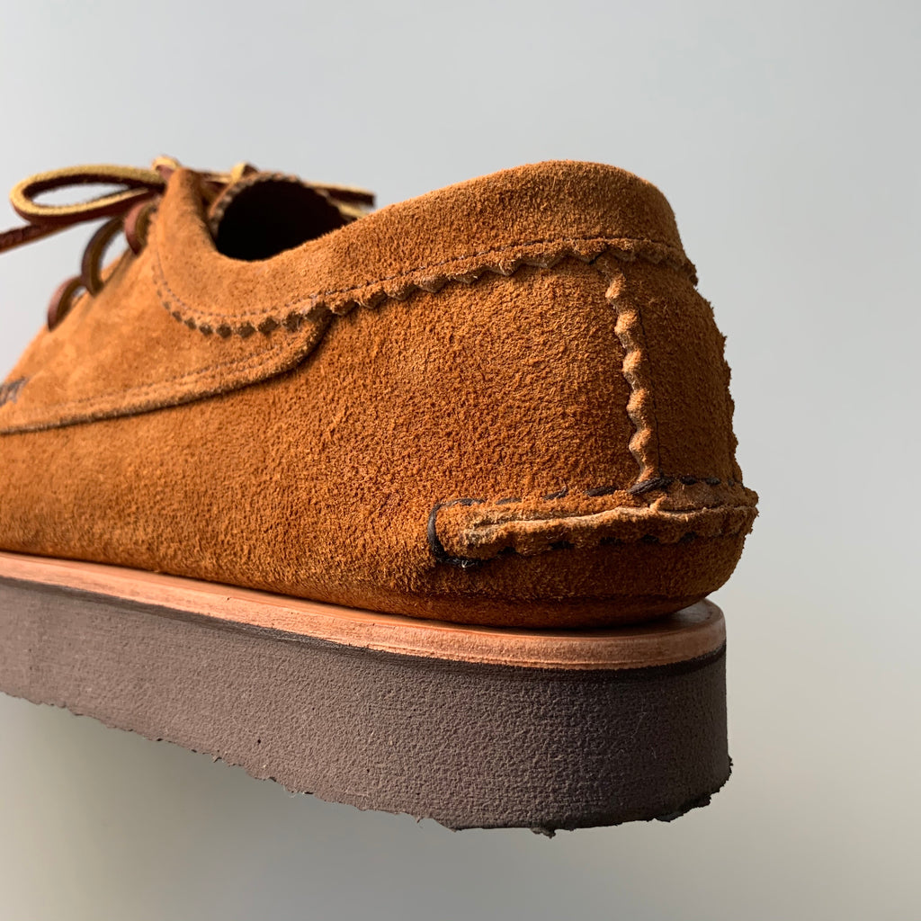 Blucher Rocker with Kiltie in Flesh Out Golden Brown - Tempo