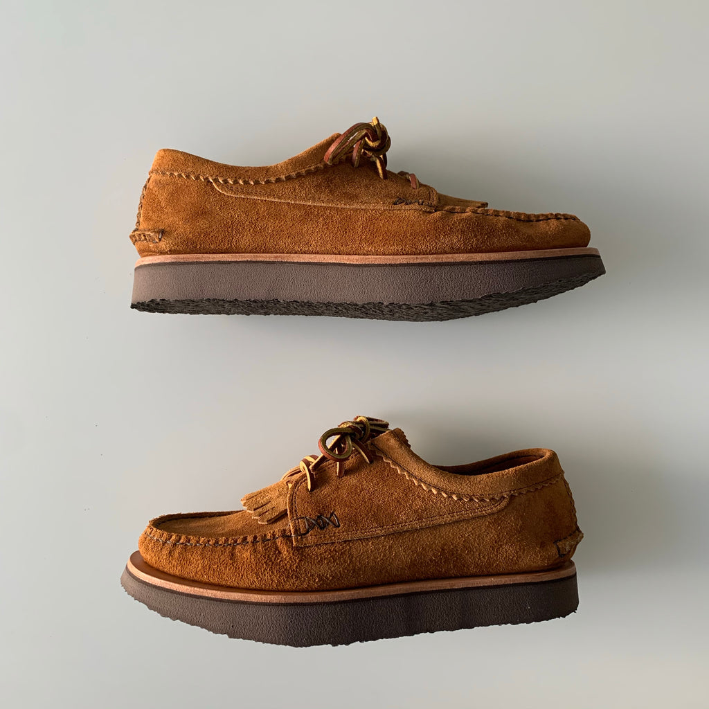 Blucher Rocker with Kiltie in Flesh Out Golden Brown - Tempo