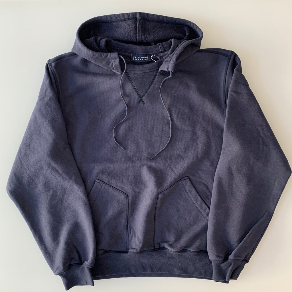 Hooded Sweatshirt in Navy - Tempo