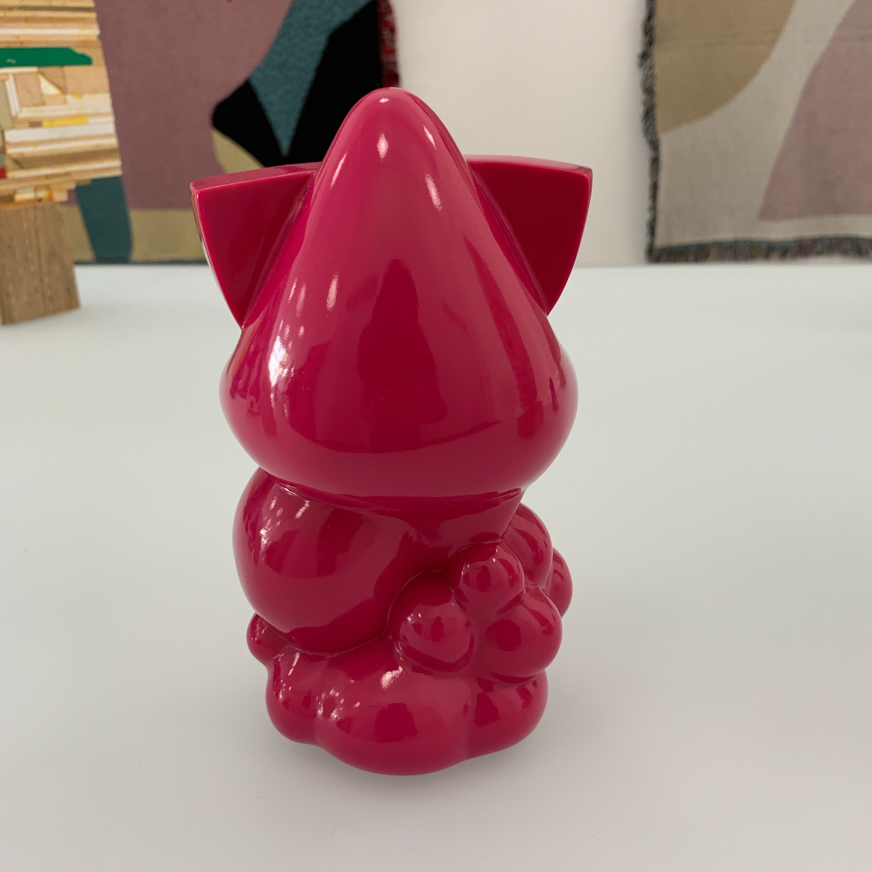 Remio Japanese Sofubi Sculpture in Magenta - Tempo