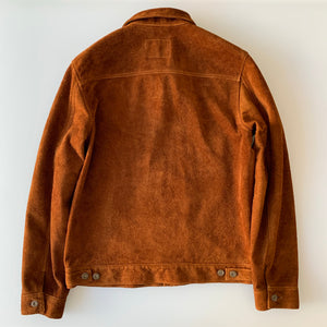 Steer Roughout Suede Type II G Jacket in Camel (TB-141) - Tempo