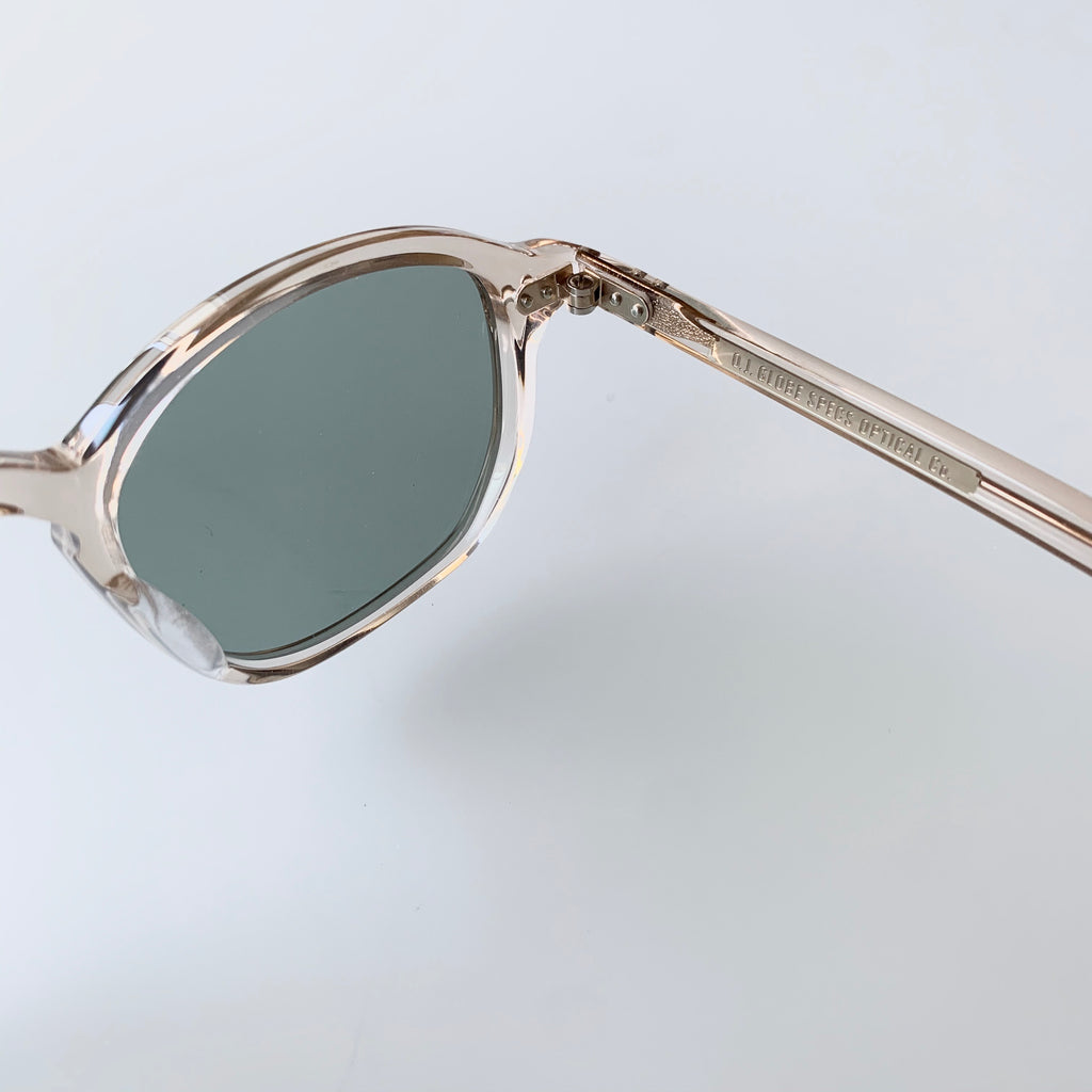 Mike in Vintage Clear Pink Cellulose Acetate - Tempo