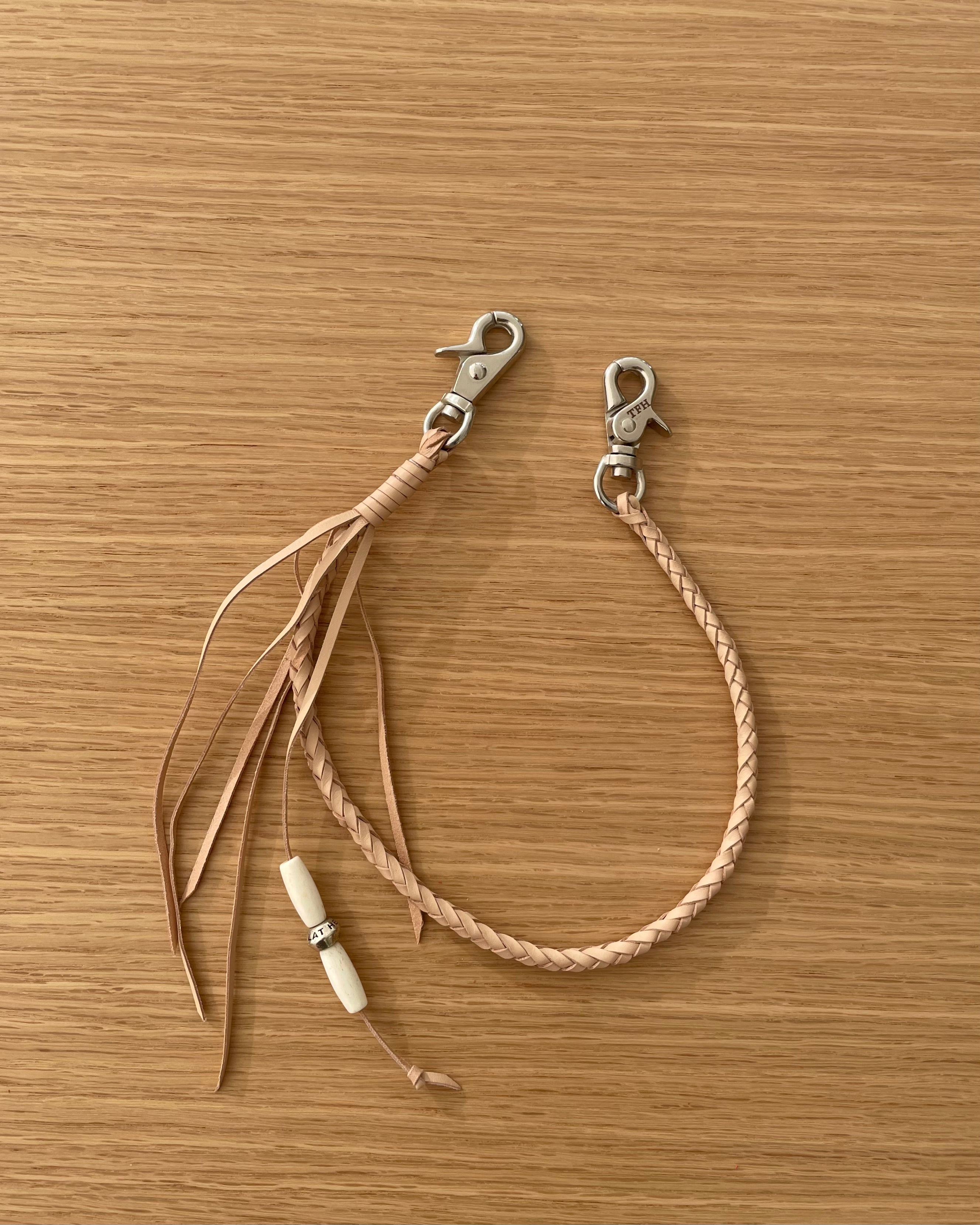 6-Knit Wallet Rope in Tan FN-AR1-92