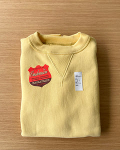 Tsuri-Ami Loopwheel Set-In-Sleeve Sweatshirt in Yellow