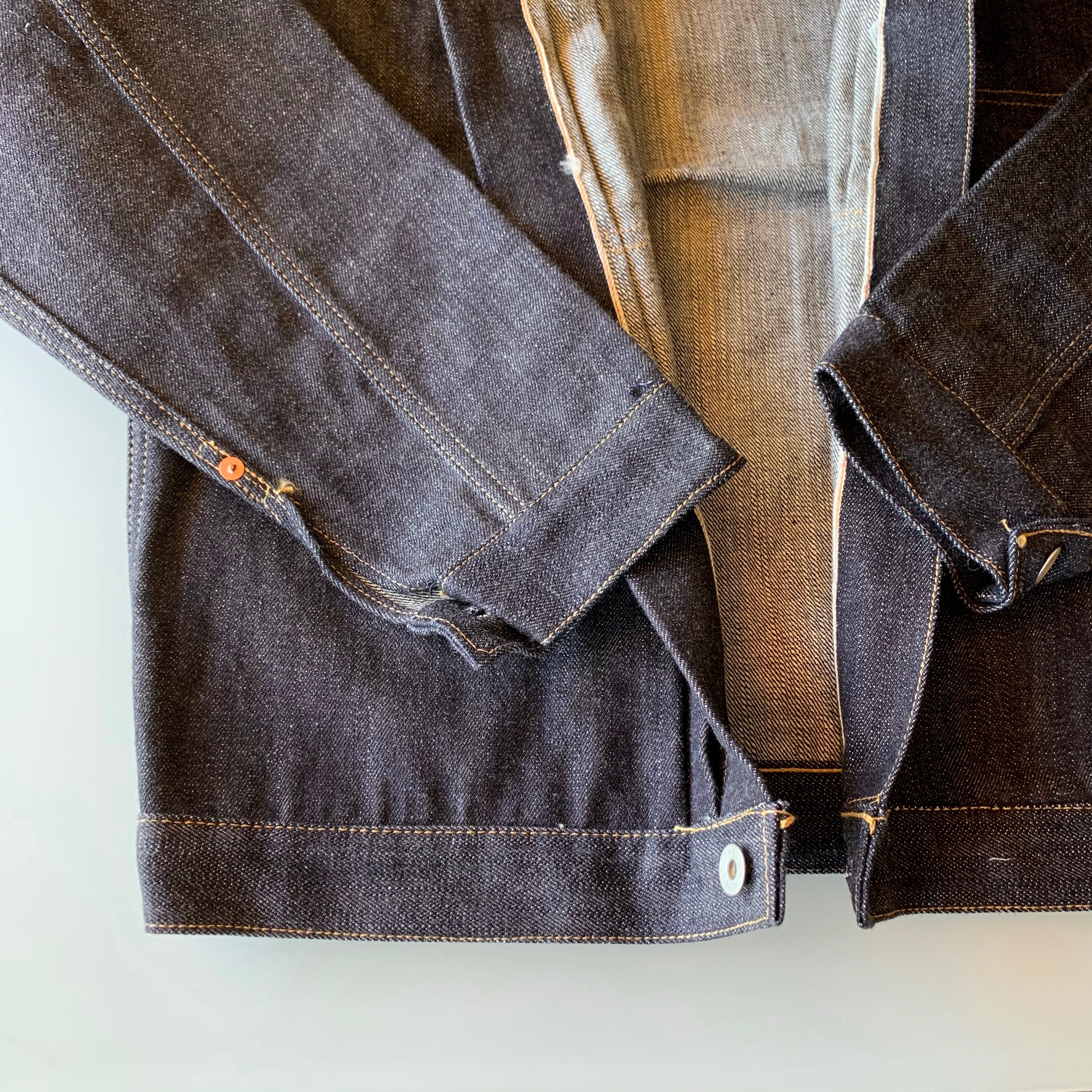 Limited Final Edition - 21506XX 13.5oz WWII Type I Selvedge Denim Jacket (Loom-State) - Tempo