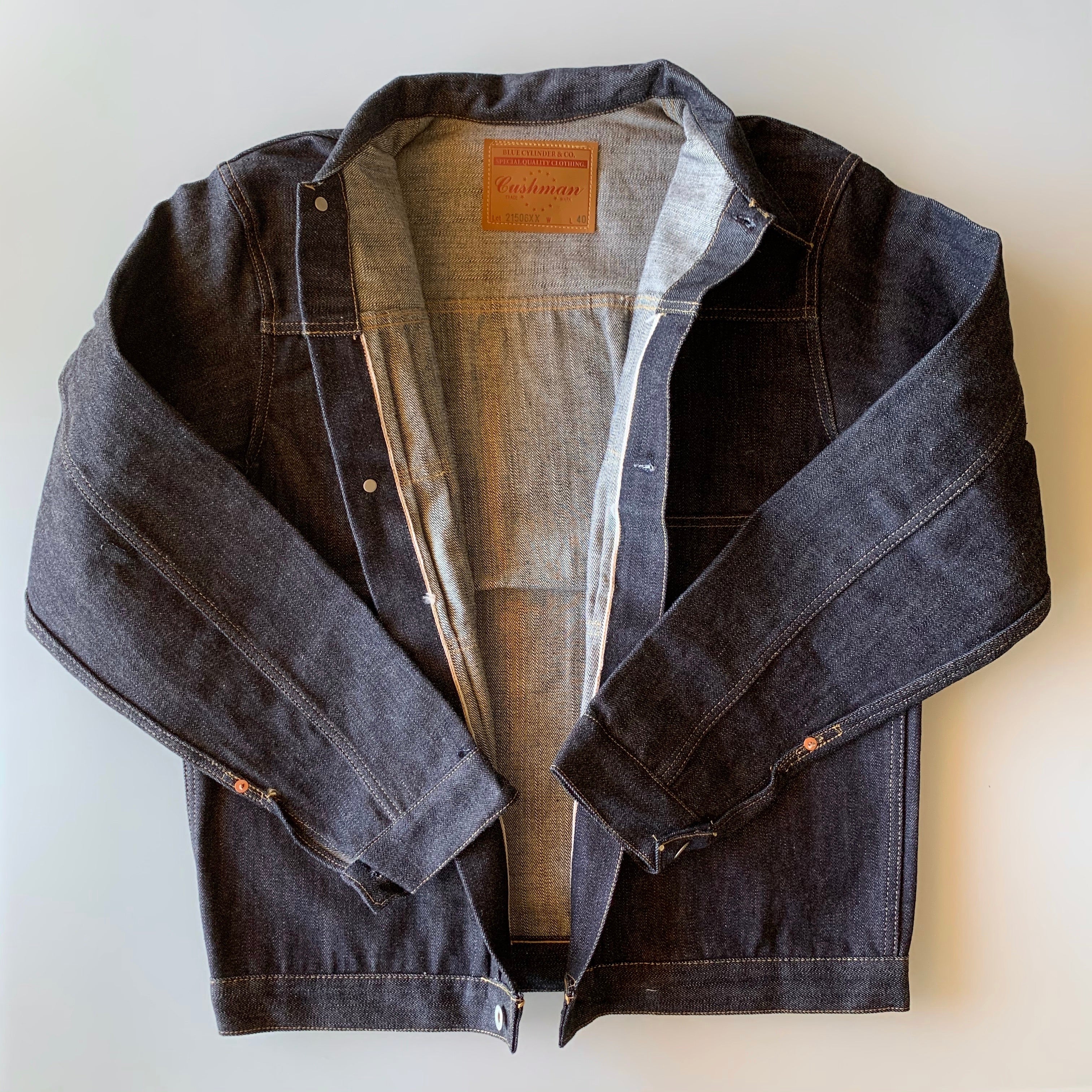 Limited Final Edition - 21506XX 13.5oz WWII Type I Selvedge Denim Jacket (Loom-State) - Tempo