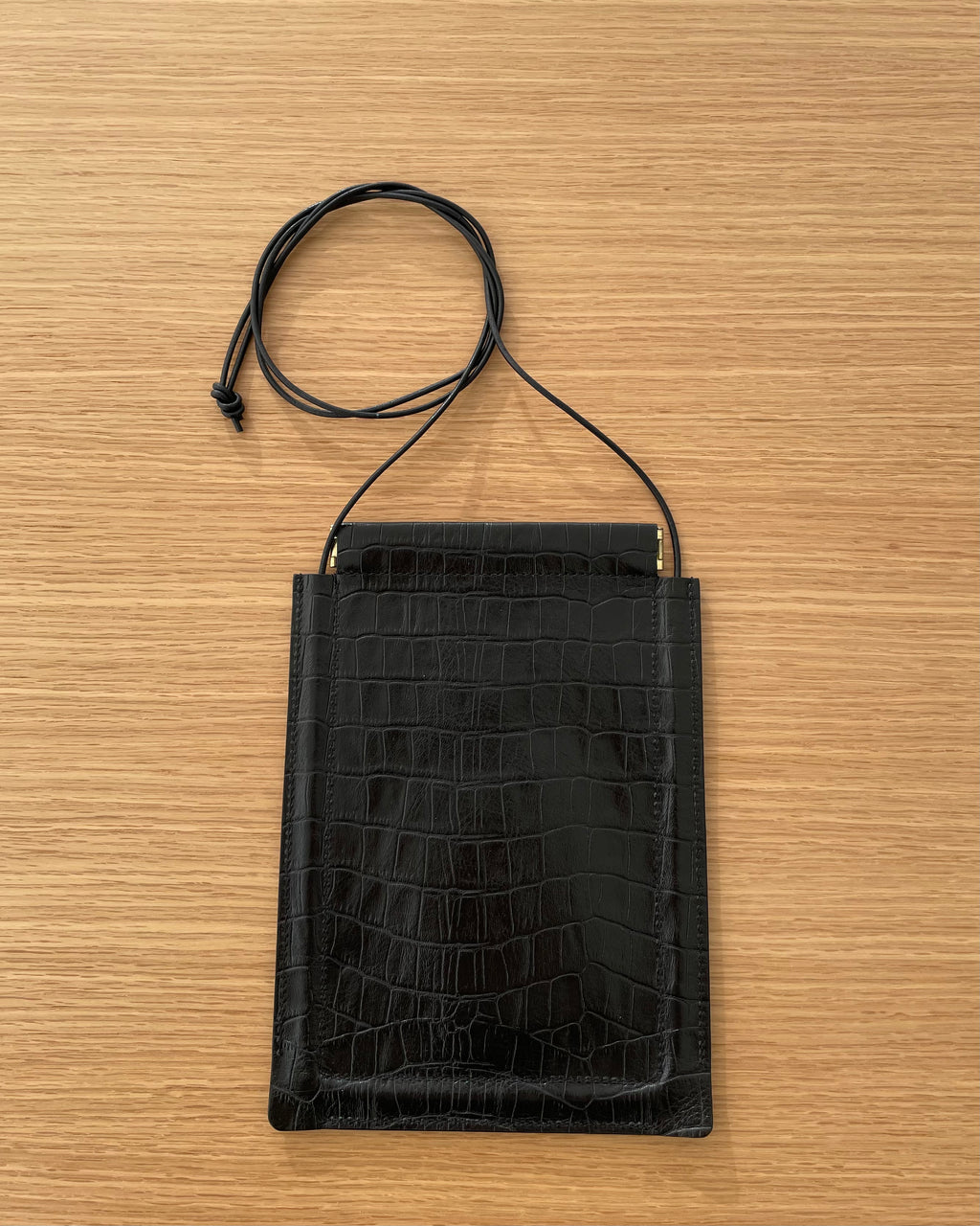 Clasp Bag in Black - Tempo