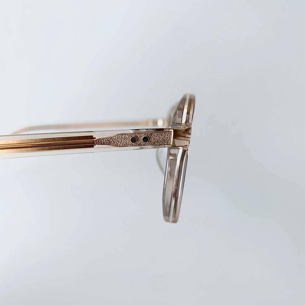 Mike in Vintage Clear Pink Cellulose Acetate - Tempo