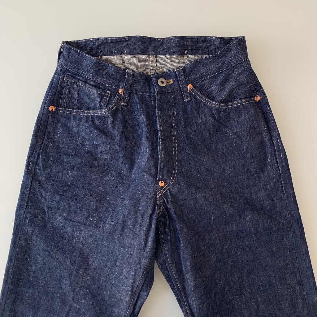 819 Denim 13.5oz Selvedge - Hi-Rise Wide Tapered - Sukumo Natural Indigo Hand-Dyed - Tempo