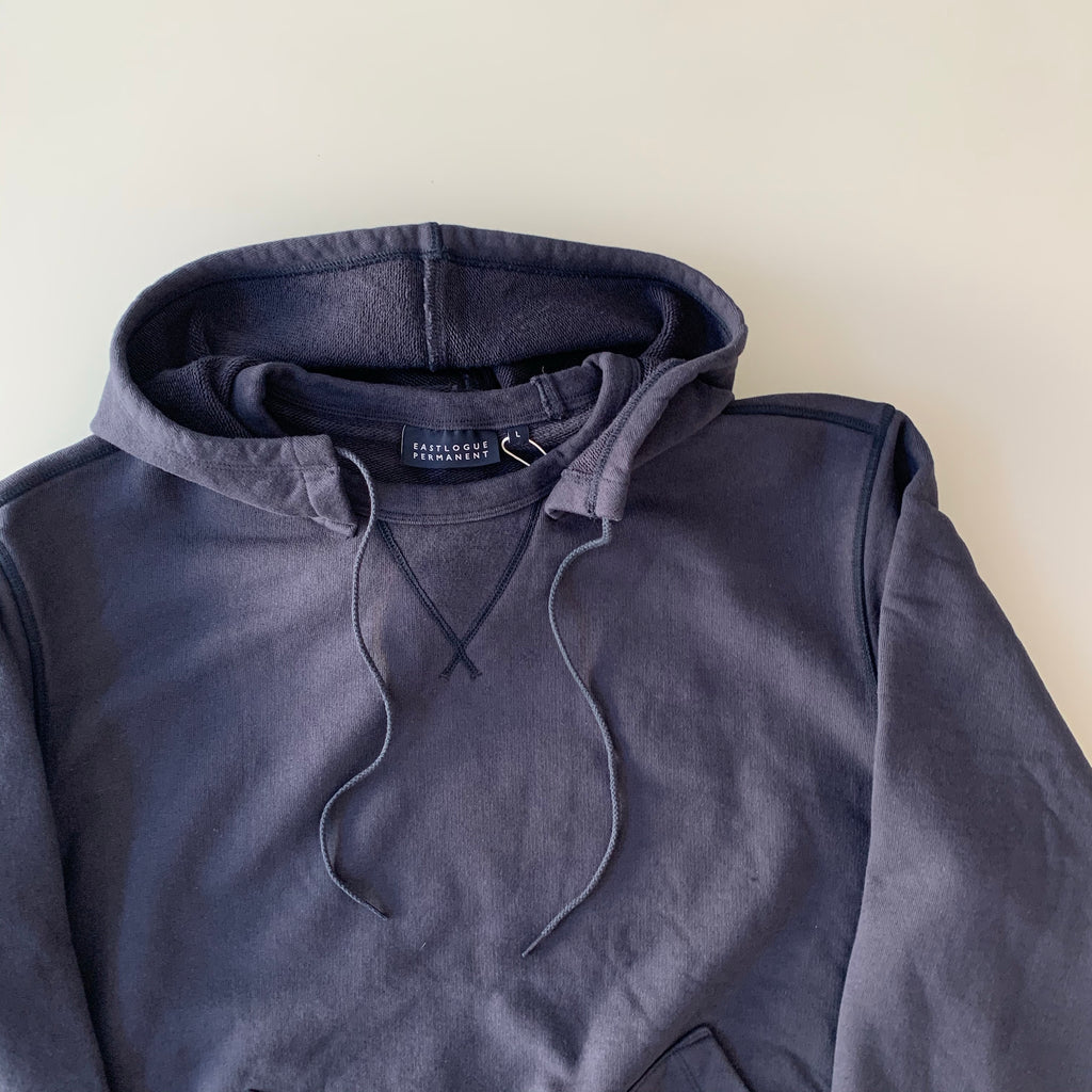 Hooded Sweatshirt in Navy - Tempo