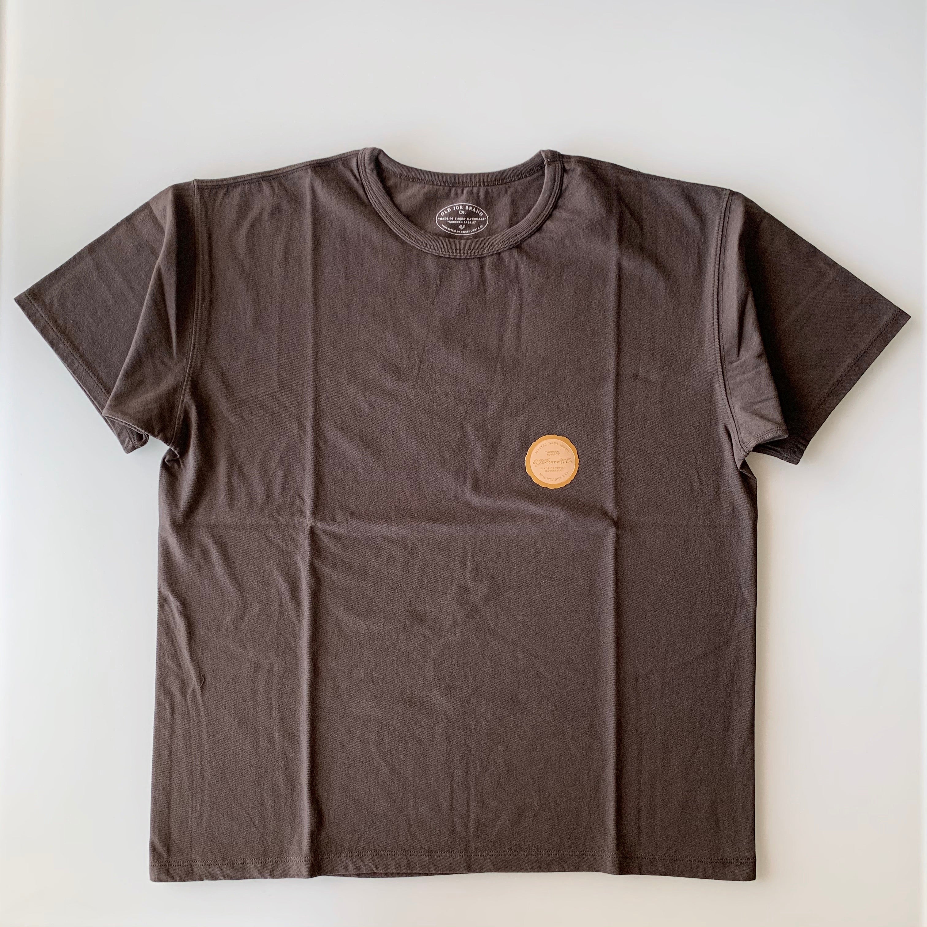 Tube Tee Crew Neck in Espresso - Tempo
