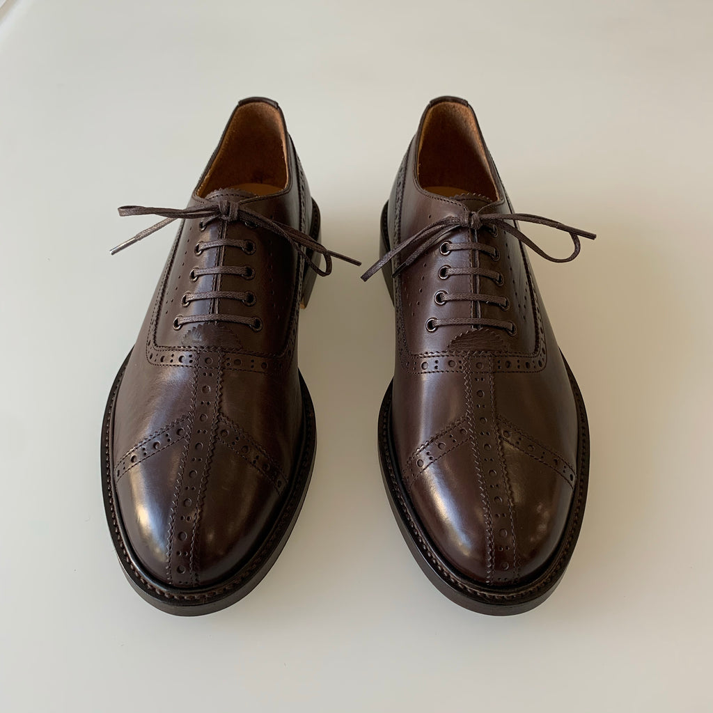 Peace Tip Dress in Dark Brown - Tempo