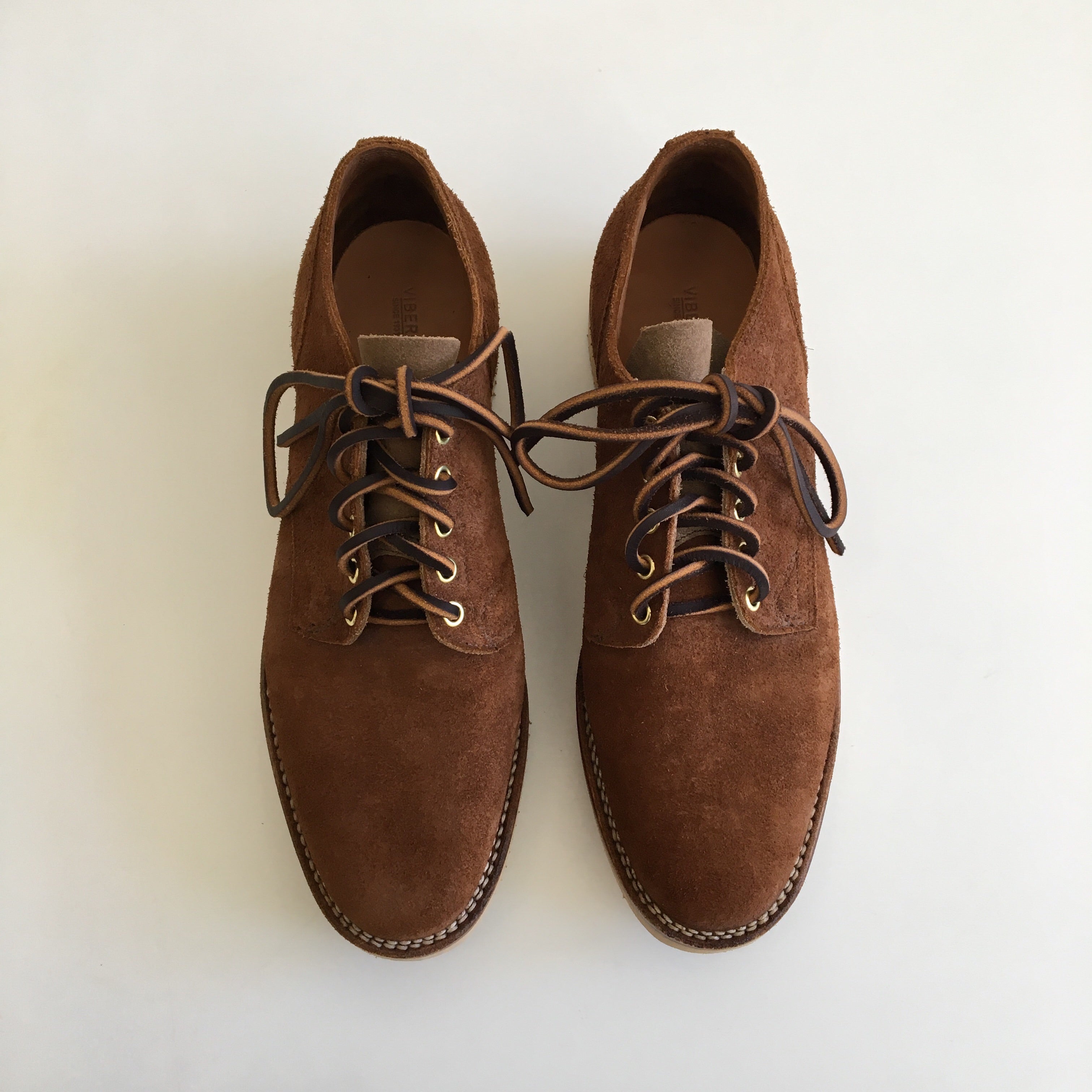 145 Oxford in Aged Bark Roughout - Tempo