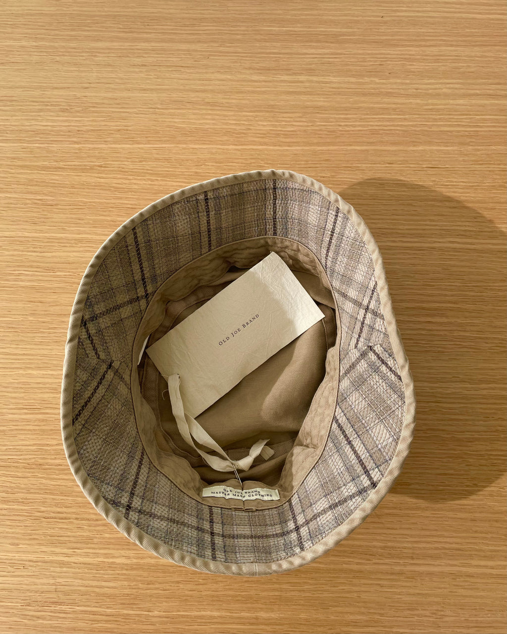 Distressed Cotton-Linen Bucket Hat - Dune - Tempo