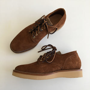 VIBERG 145 Oxford in Aged Bark Roughout for Tempo Design Store, SF CA!