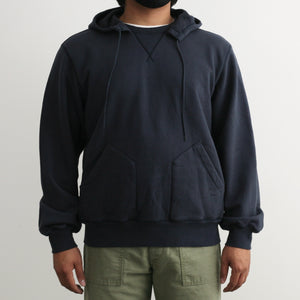 Hooded Sweatshirt in Navy - Tempo