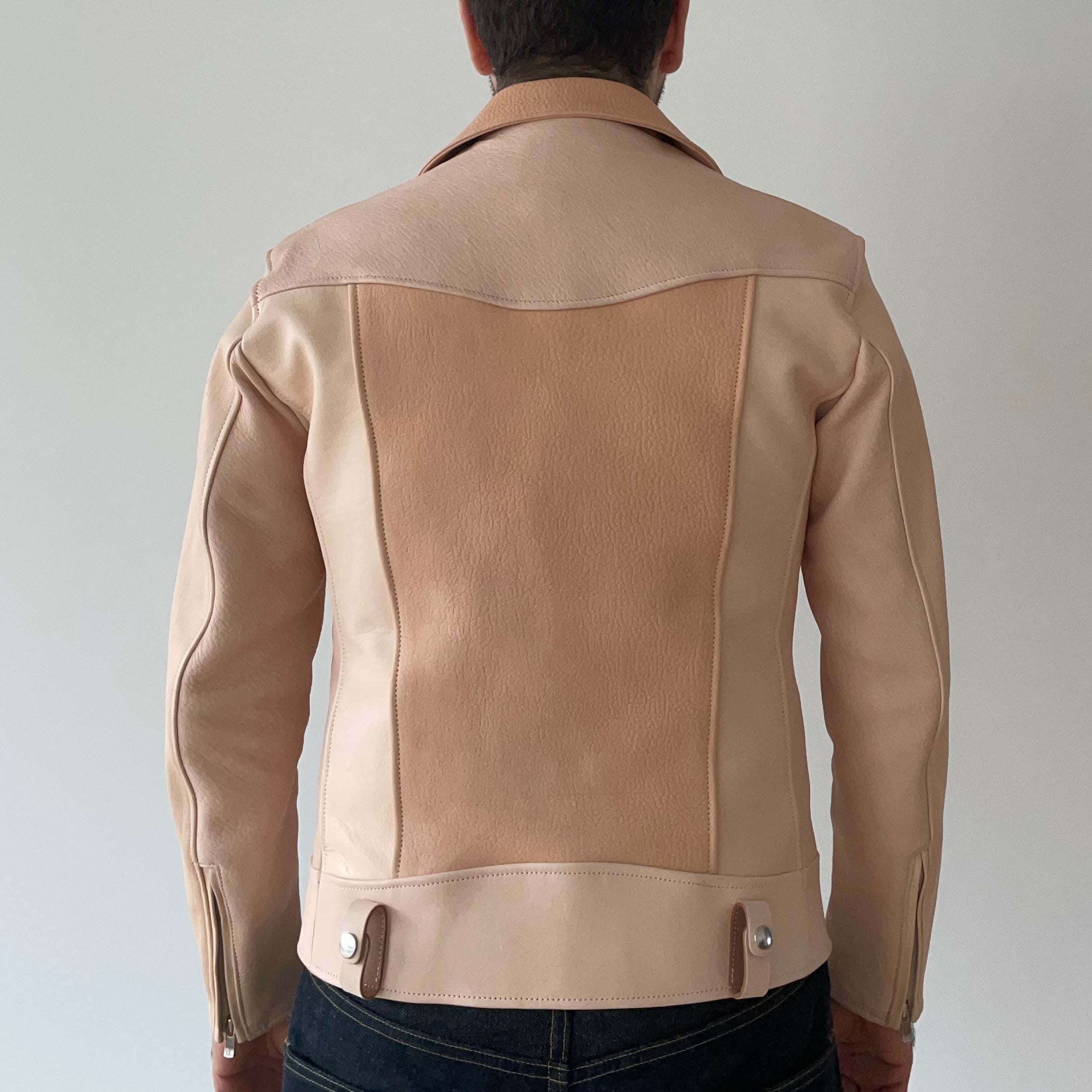 HENDER SCHEME Not Riders Jacket in Natural TEMPO LAUSANNE 