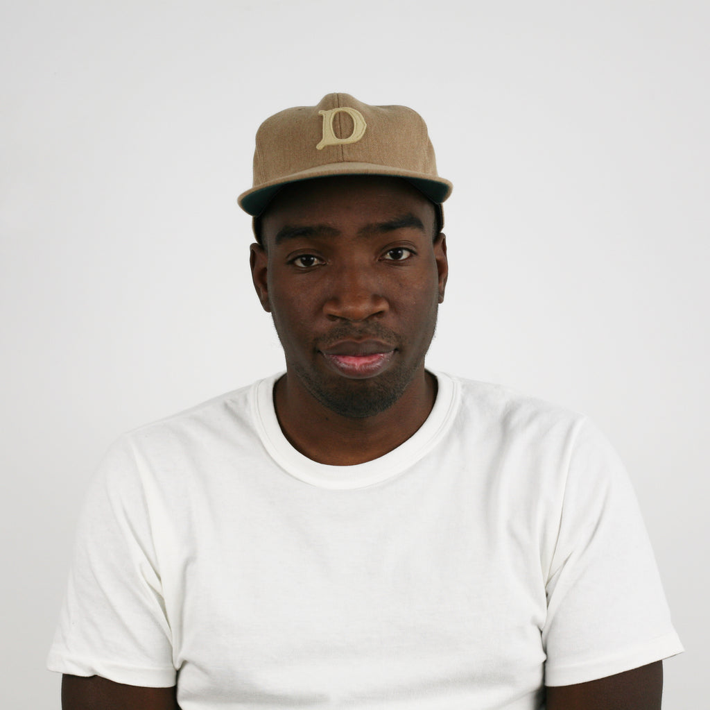 Baseball Cap in Beige Wool Cotton - Tempo