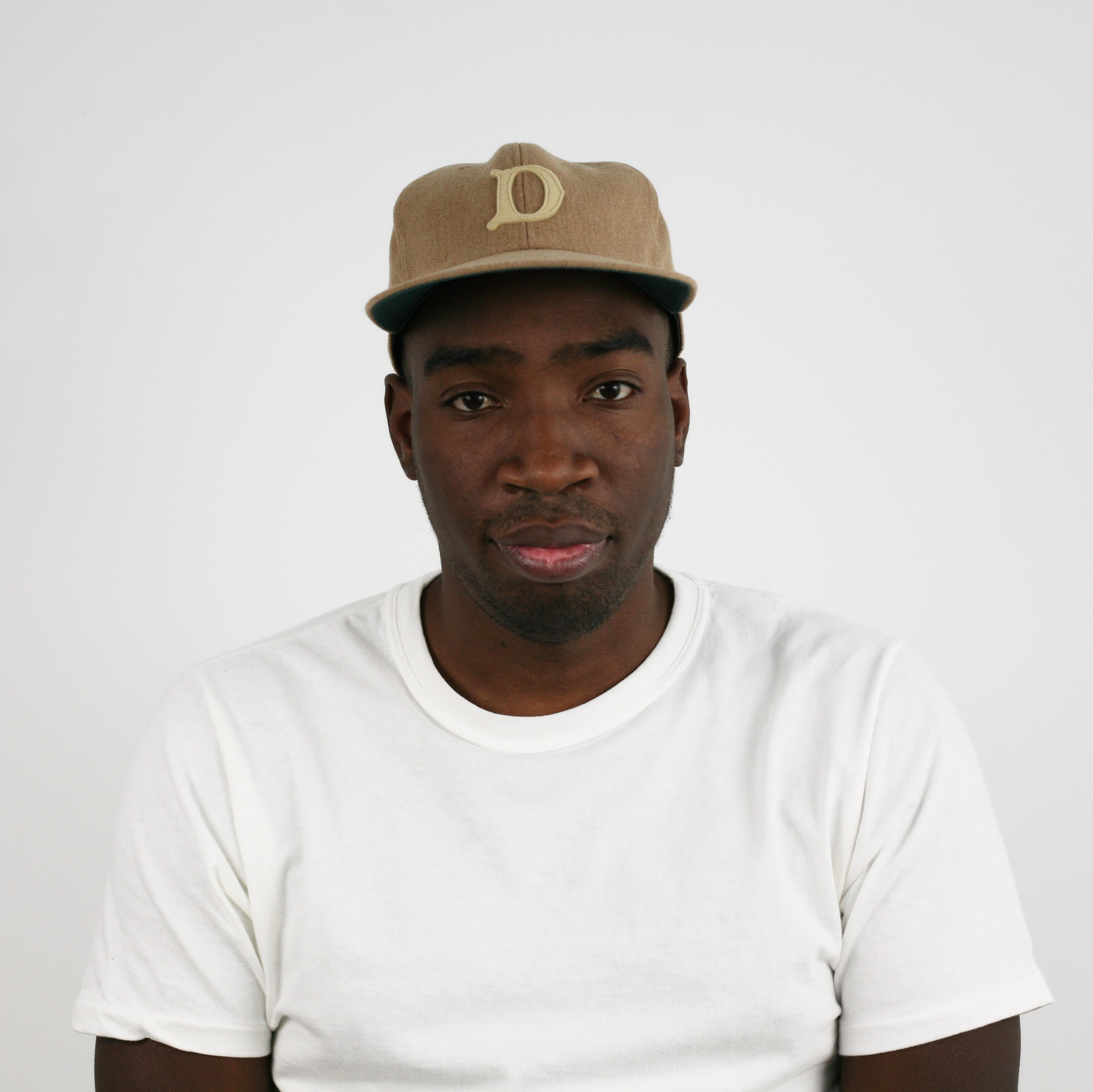 Baseball Cap in Beige Wool Cotton - Tempo