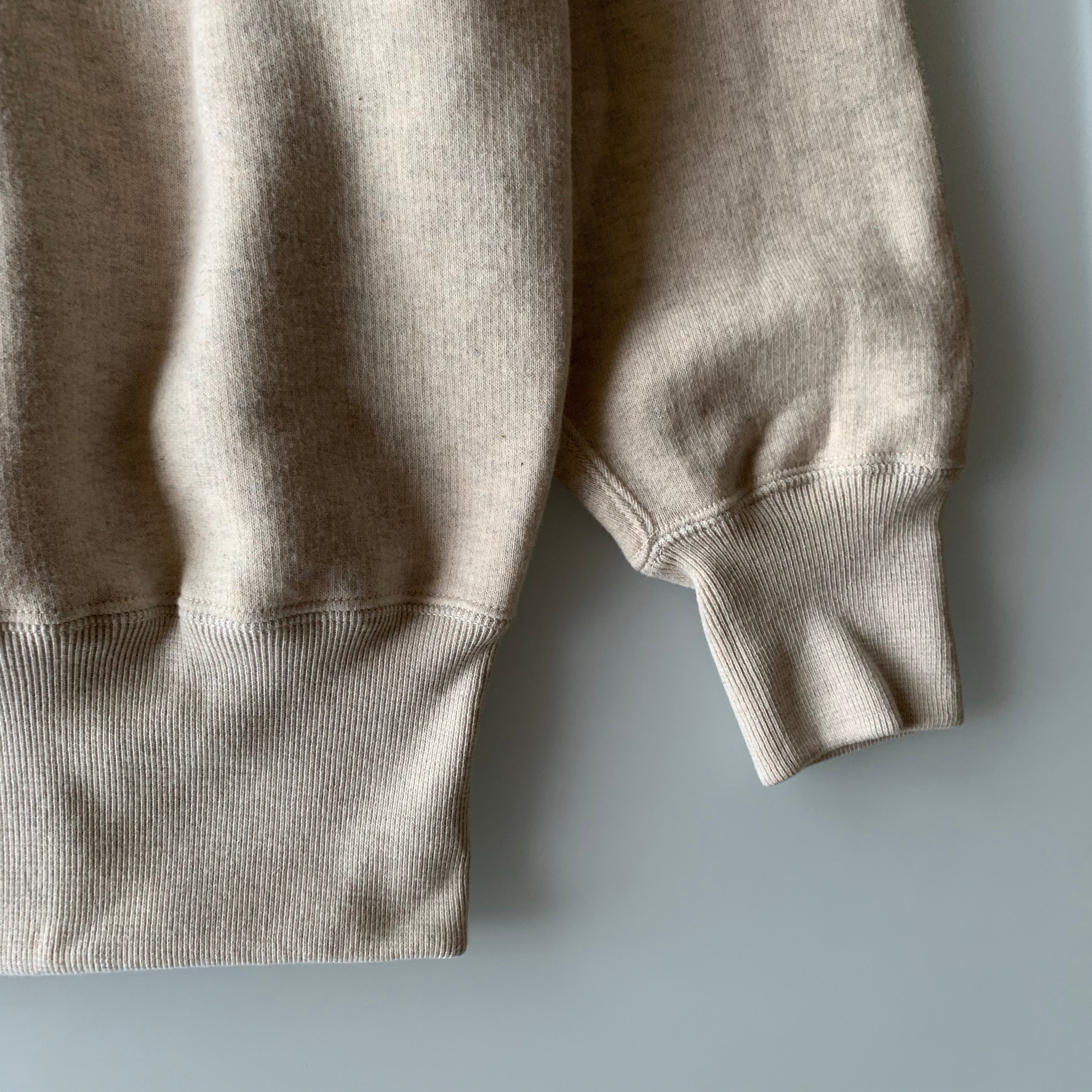 EQP001 Crew Neck Long Sleeve in Oatmeal - Tempo