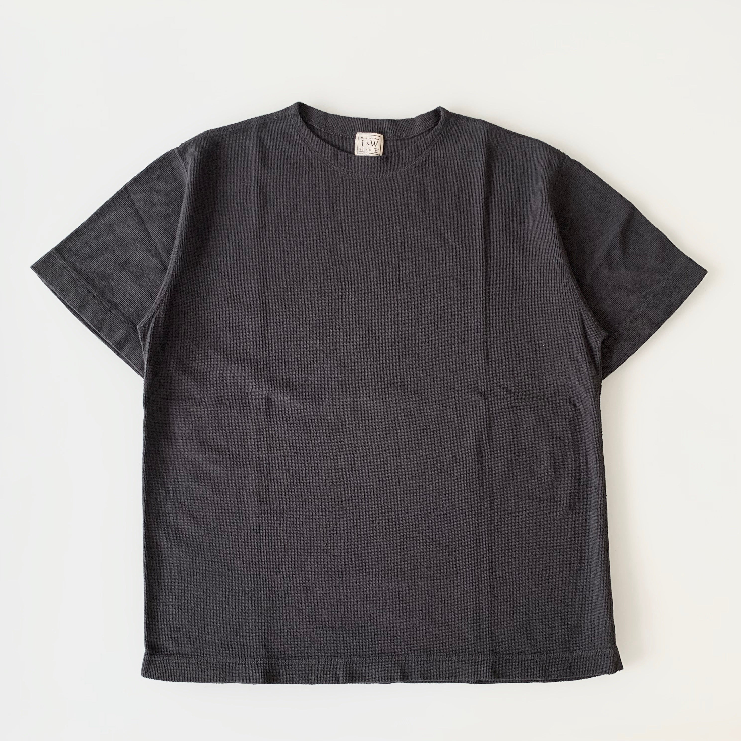 Rib Knit Short-Sleeve Boatneck in Antique Black - Tempo