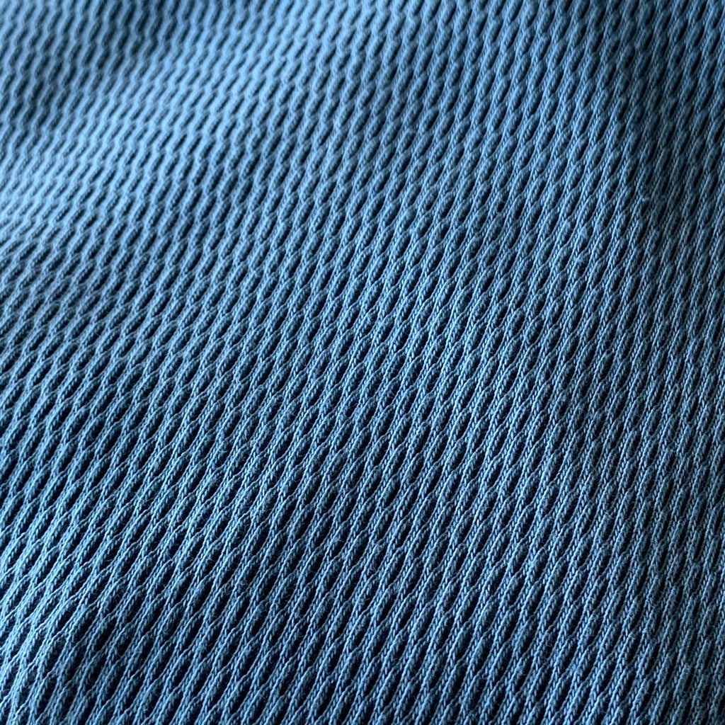 Thermal Long Sleeve - Light Indigo Cotton  - Sukumo Natural Indigo Hand-Dyed - Tempo