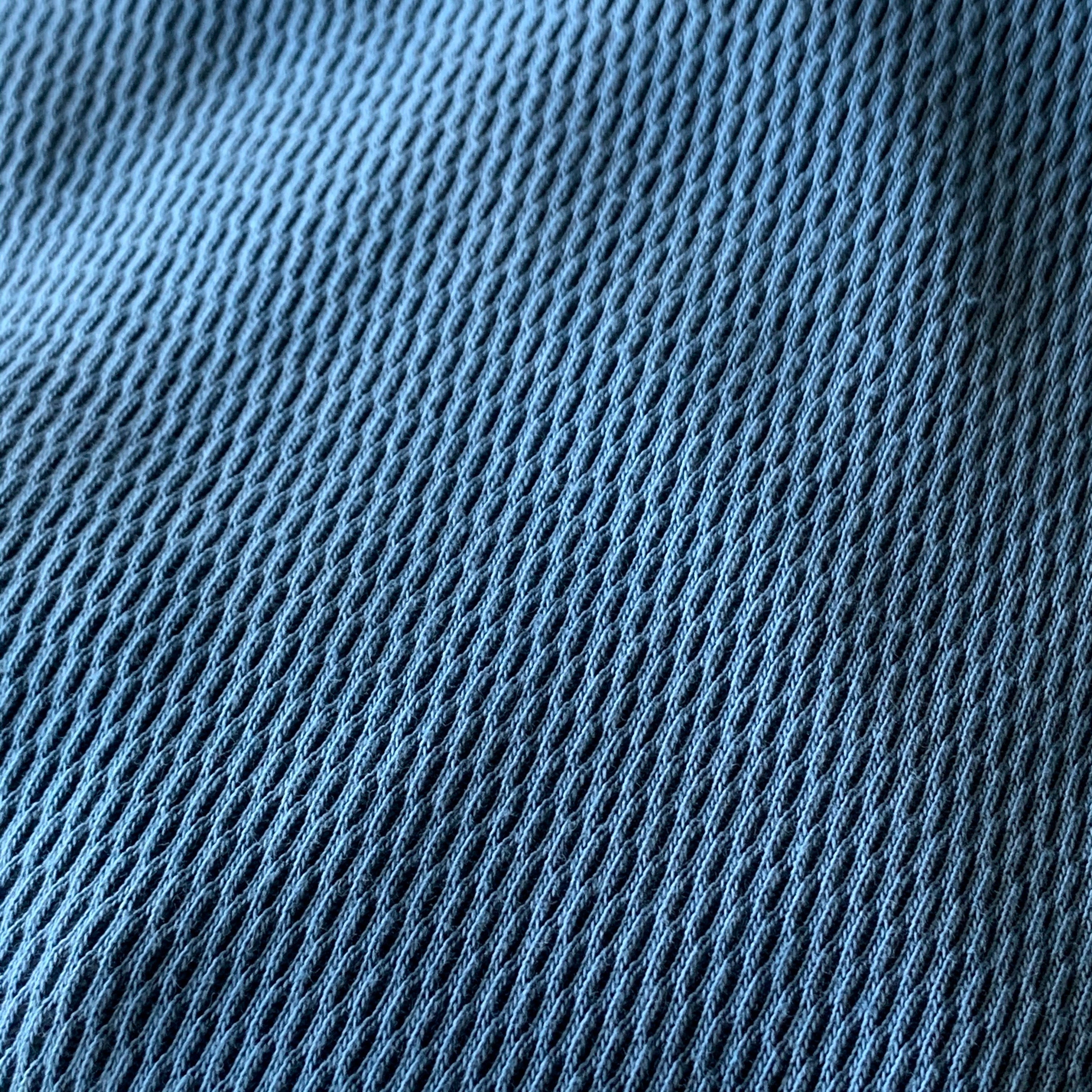 Thermal Long Sleeve - Light Indigo Cotton  - Sukumo Natural Indigo Hand-Dyed - Tempo