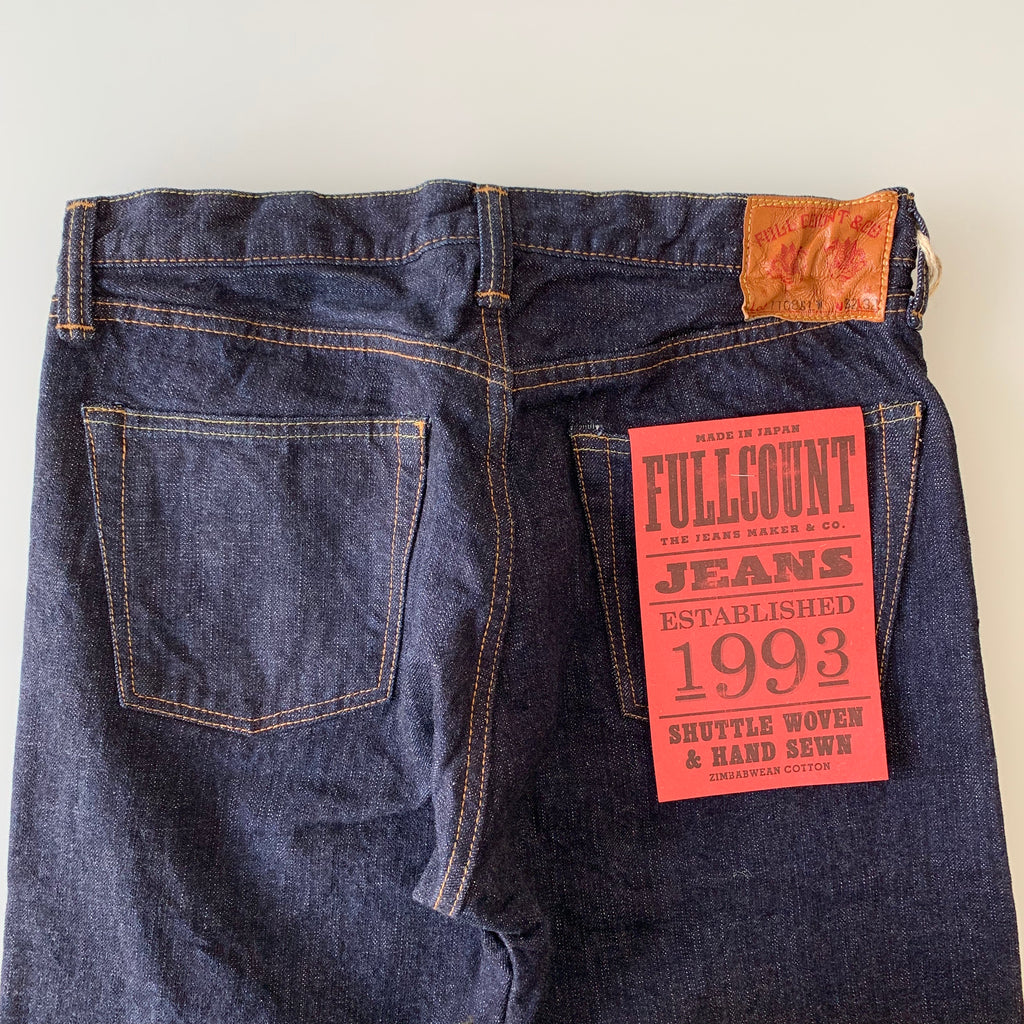 Narrow Straight Denim 14.5oz. Selvedge Slub Yarn - OW - 1108SLW - Tempo