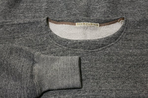 EQP001 Crew Neck Long Sleeve in Top Charcoal