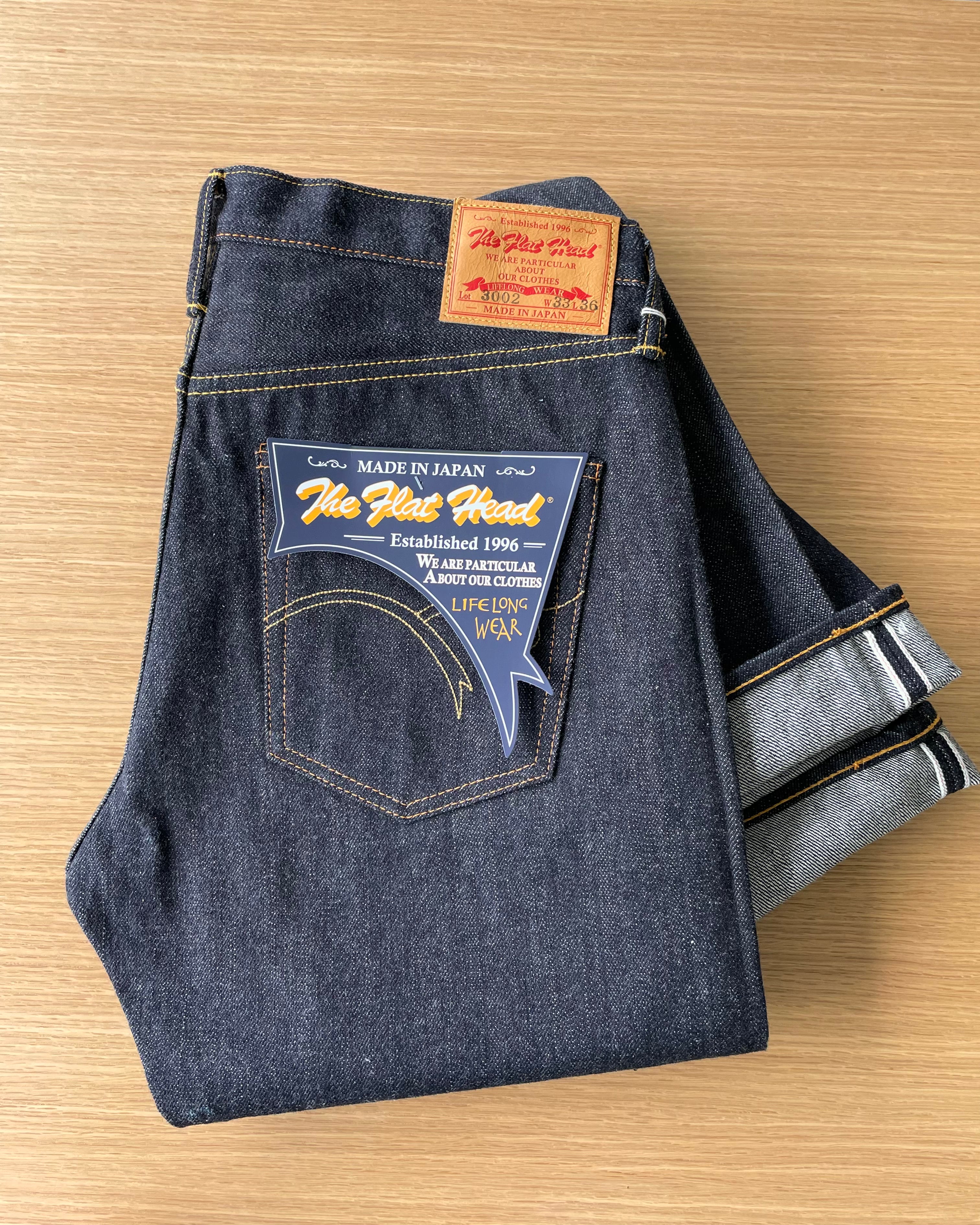 FN-3002 14,5 oz Selvedge Loomstate Jeans - Slim Tapered 