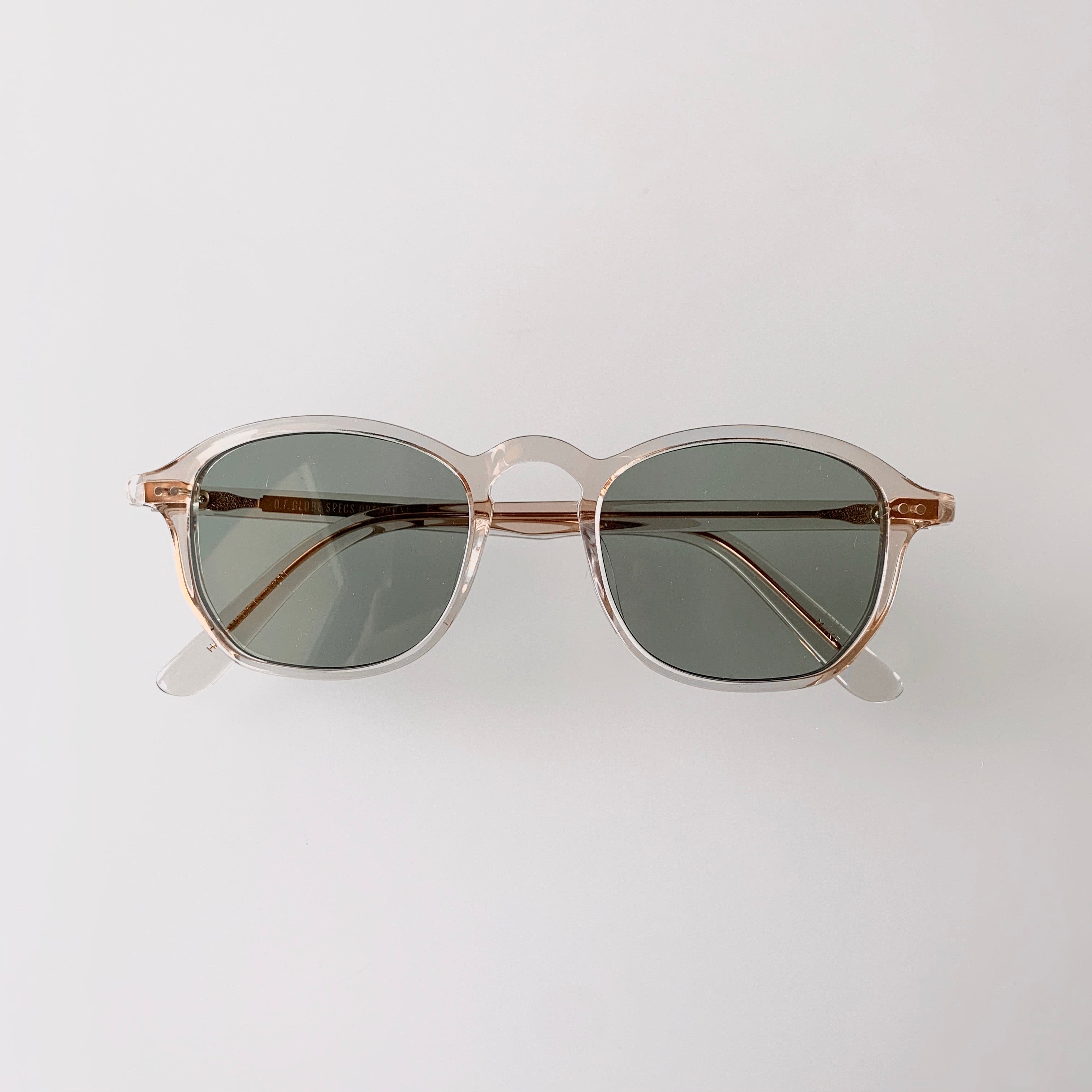 Mike in Vintage Clear Pink Cellulose Acetate - Tempo