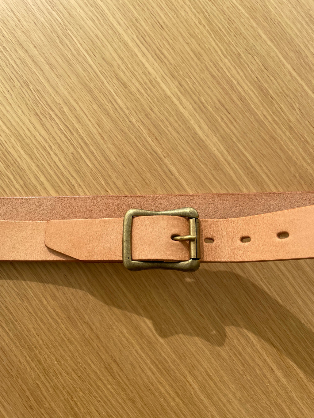 Classic Belt in Vegetable Tanned Hand-Dyed Leather - Tempo