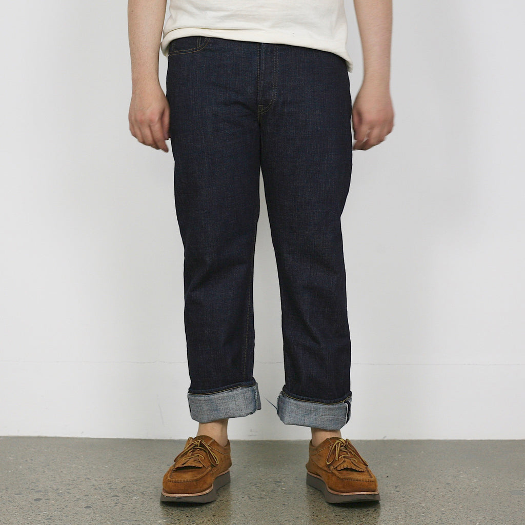 Narrow Straight Denim 14.5oz. Selvedge Slub Yarn - OW - 1108SLW - Tempo