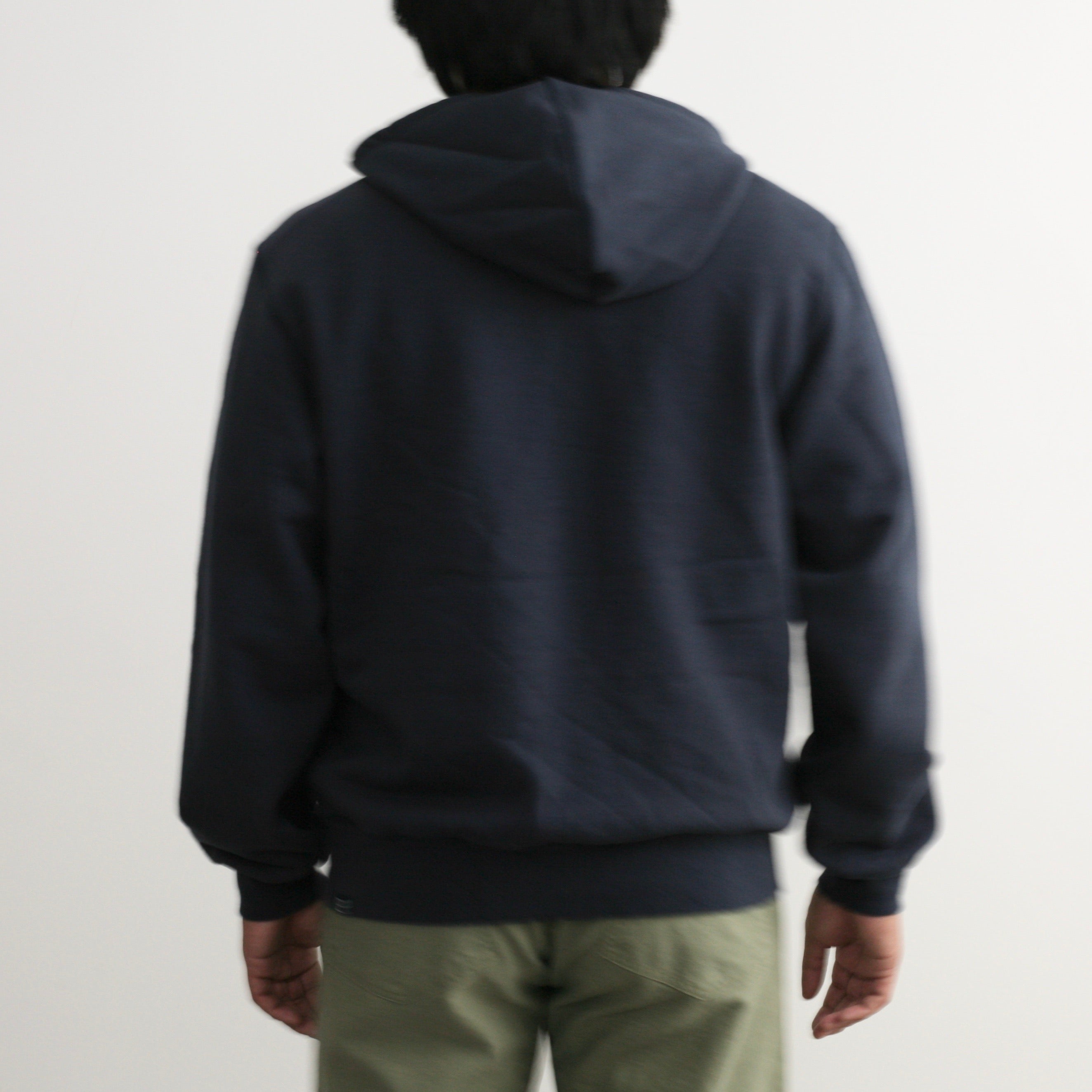 Hooded Sweatshirt in Navy - Tempo