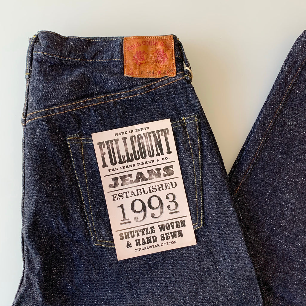 Original Straight Super Rough 15.5oz Selvedge Denim - OW - 1101SR - Tempo