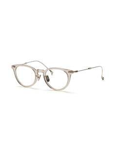 BOSTON VIII - Clear Beige - Cellulose Acetate & Titanium - Tempo