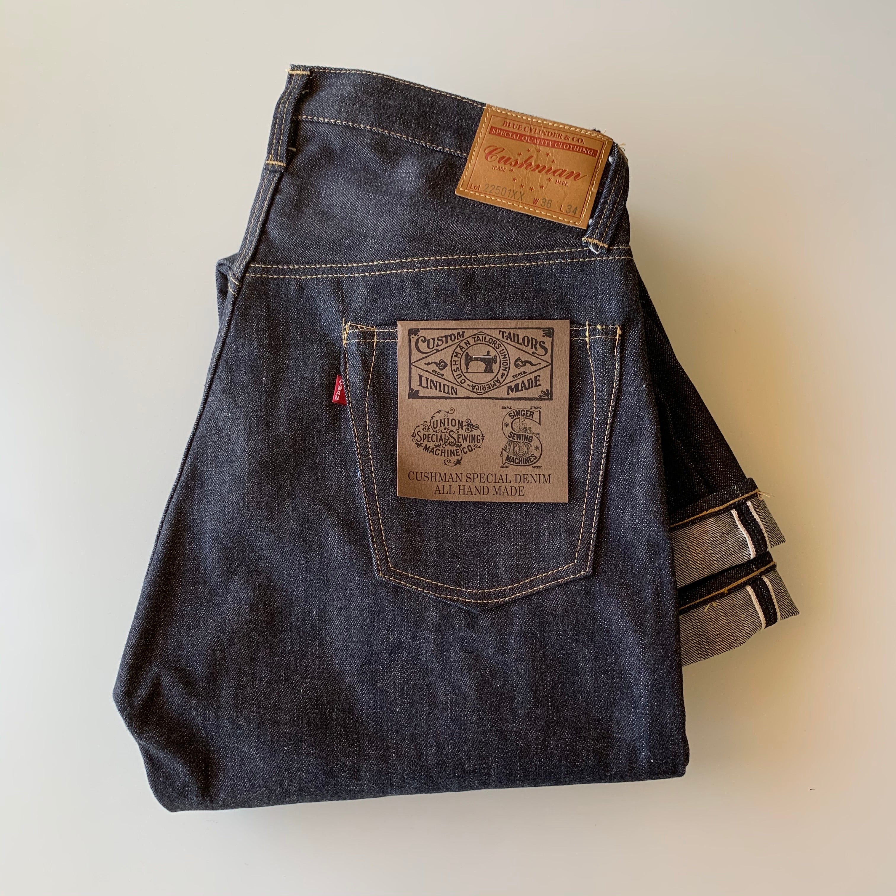 22501XX 13.5oz WWII Selvedge Denim (Loom-State) - Tempo