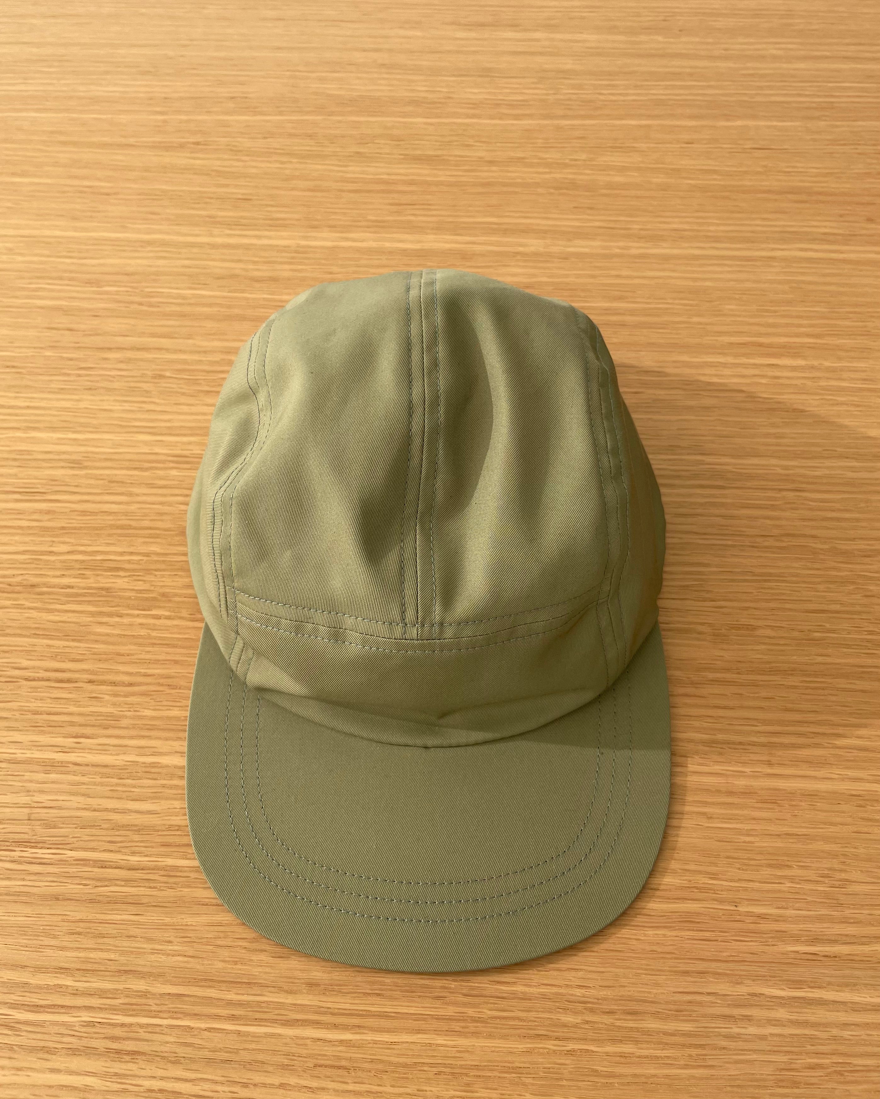 Waterproof Cotton Jet Cap in Sage - Tempo