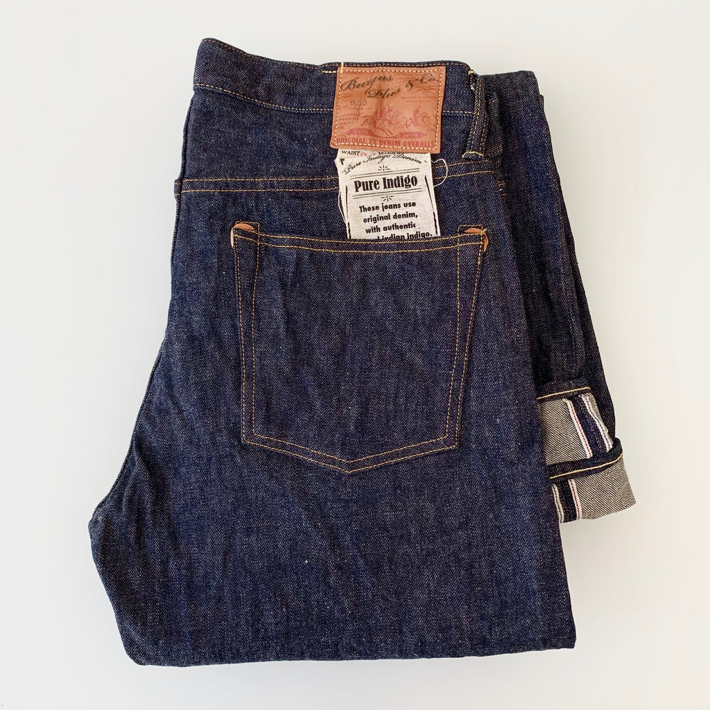 Natural Indigo 14.5oz  Selvedge Jeans 1955 XX Model - Narrow Straight - OW (955-XX) - Tempo