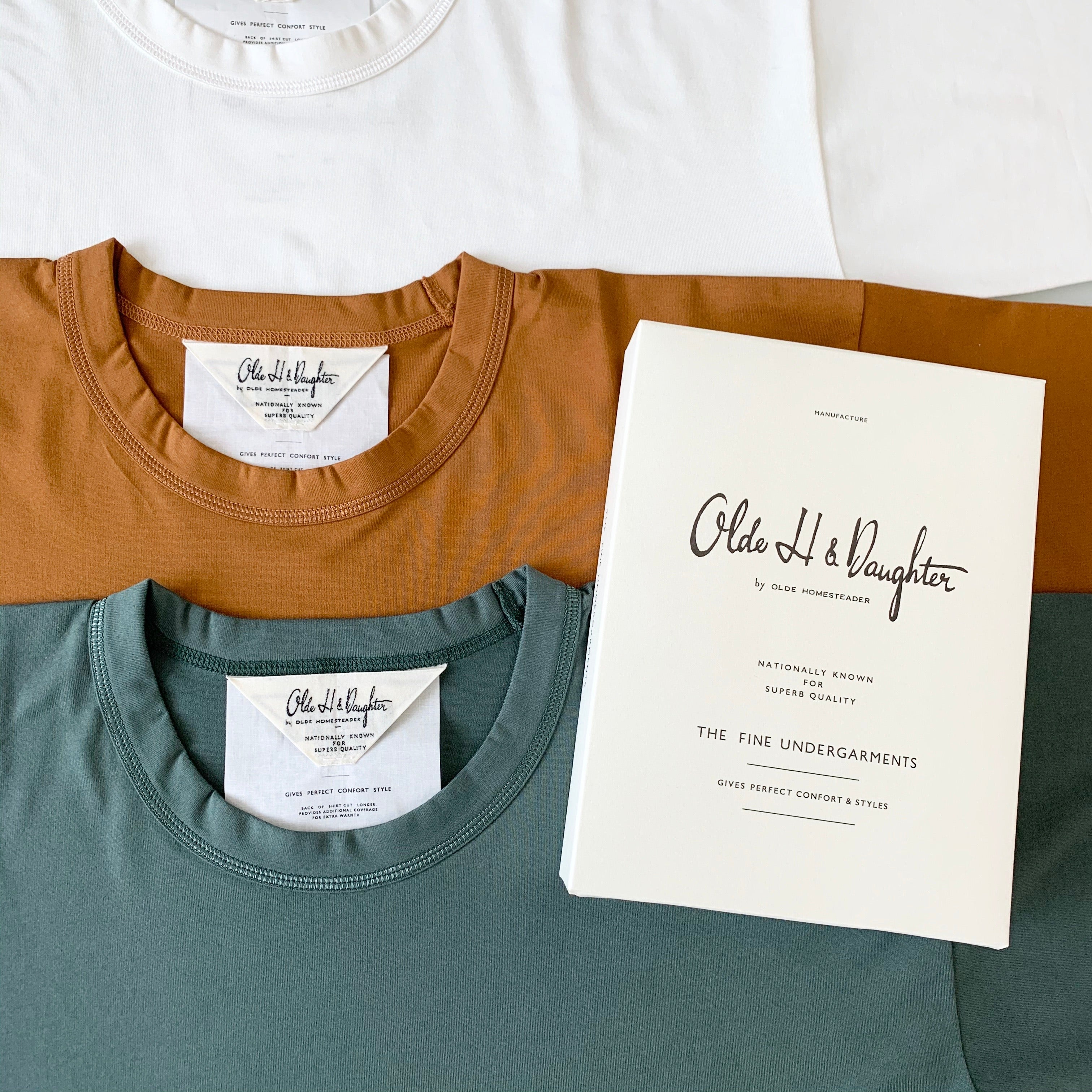 Suvin Plain Stitch Crew Neck Short Sleeve - Brown - Tempo