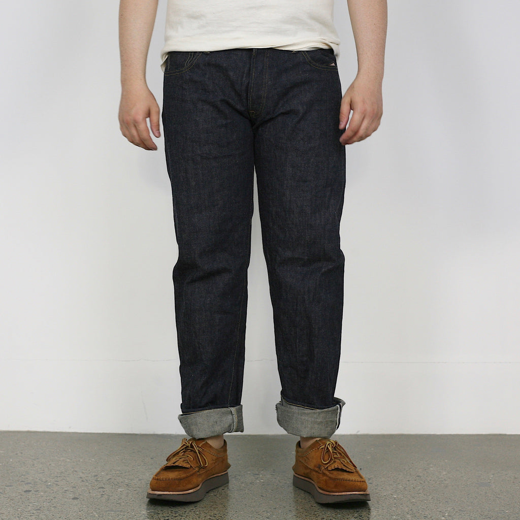 Natural Indigo 14.5oz  Selvedge Jeans 1955 XX Model - Narrow Straight - OW (955-XX) - Tempo