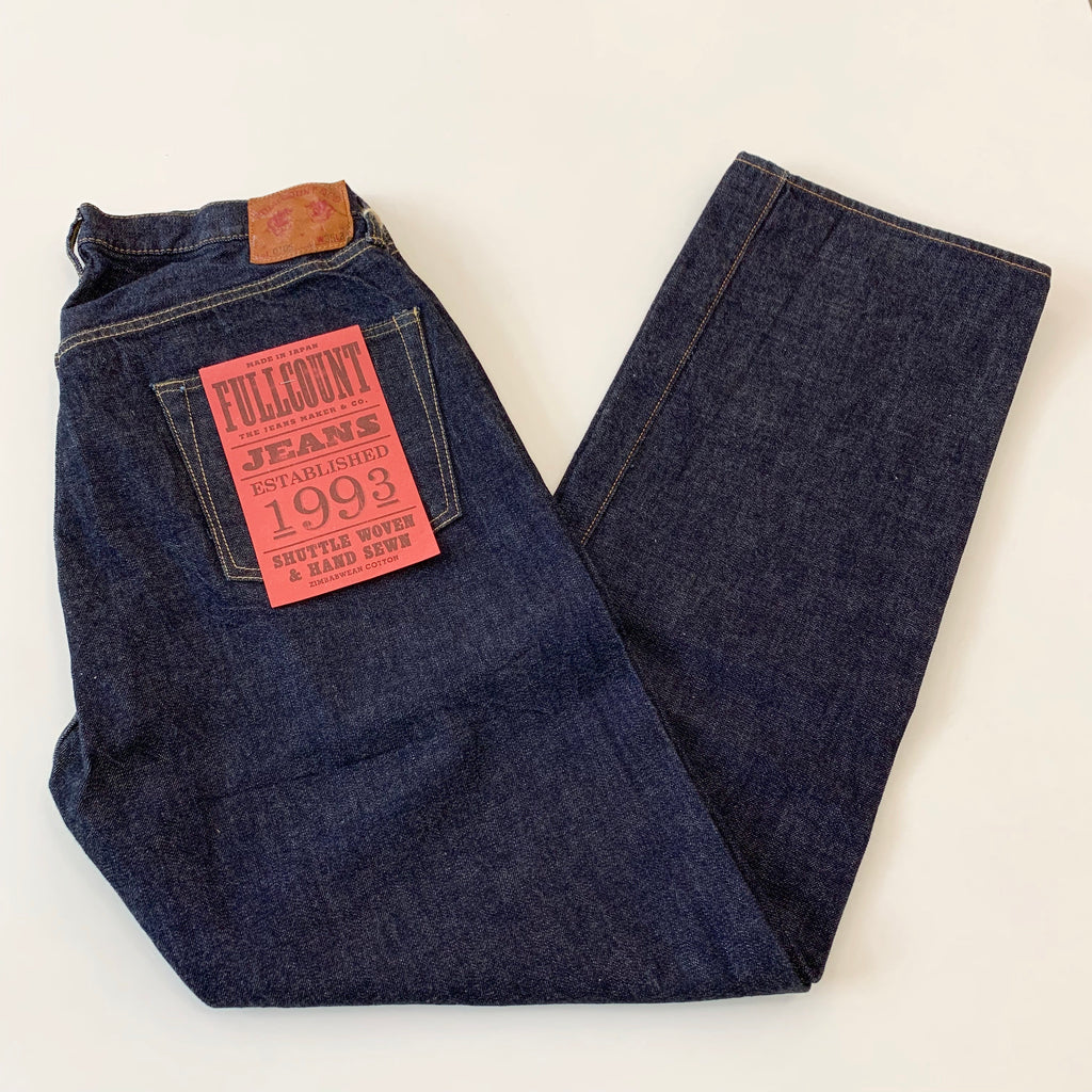 13.7oz 1953 Loose Straight Selvedge Denim - OW - 0105W - Tempo